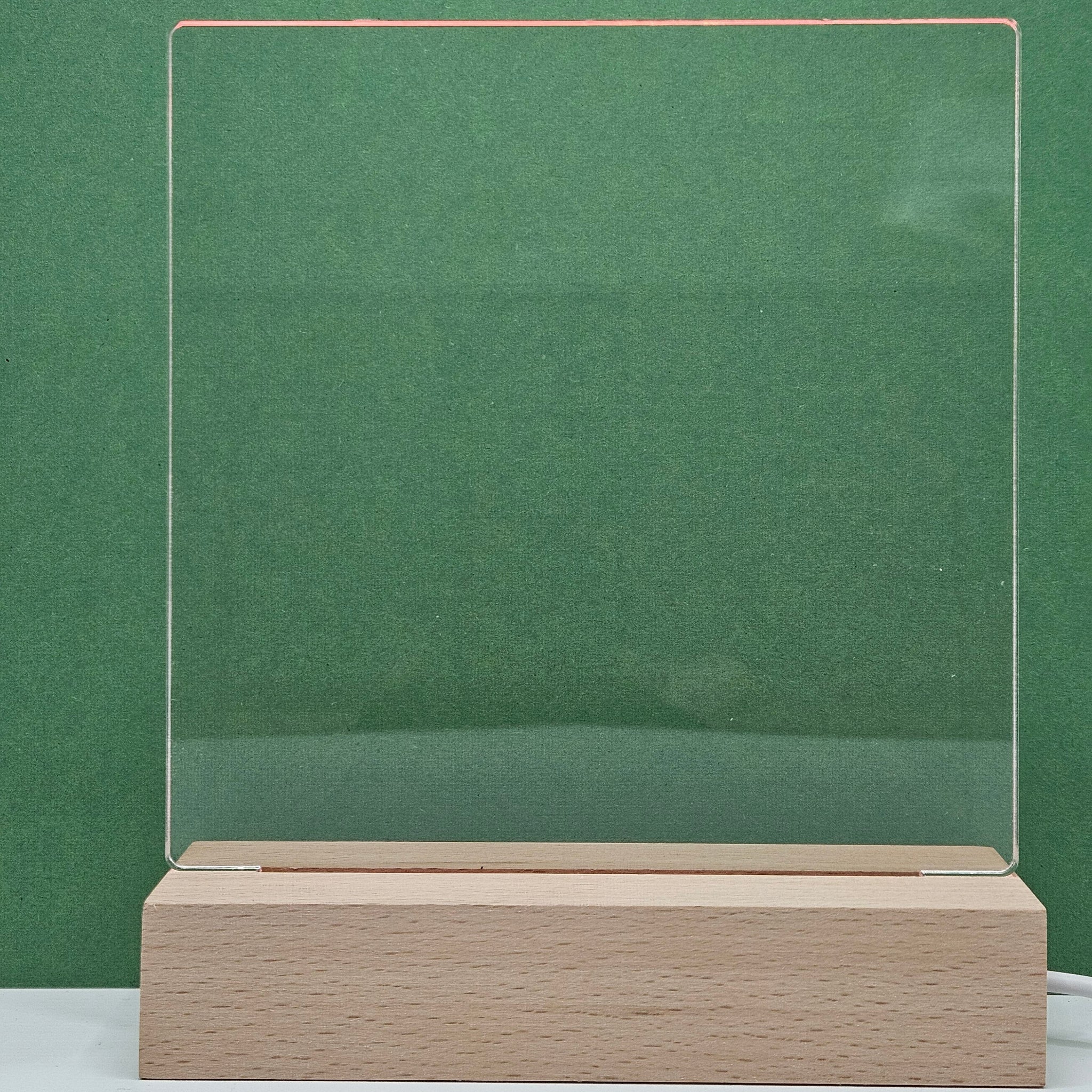 Personalized LED Acrylic Lamp with Photo Engraving