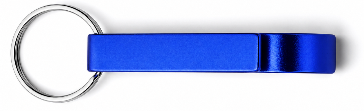 🔑 Personalisierter Aluminium-Schlüsselanhänger mit Flaschenöffner