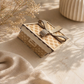 Personalized wooden gift packaging